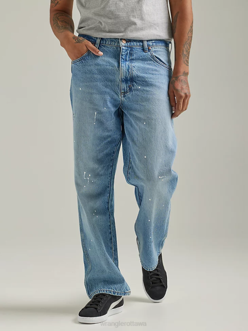 Wrangler Clothing Plains (112332241) Men Destructed Loose Fit Jean 8V2H144