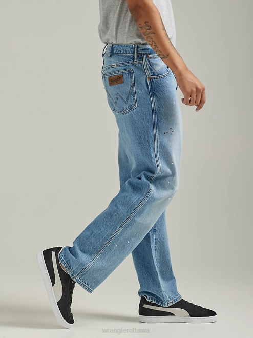 Wrangler Clothing Plains (112332241) Men Destructed Loose Fit Jean 8V2H144