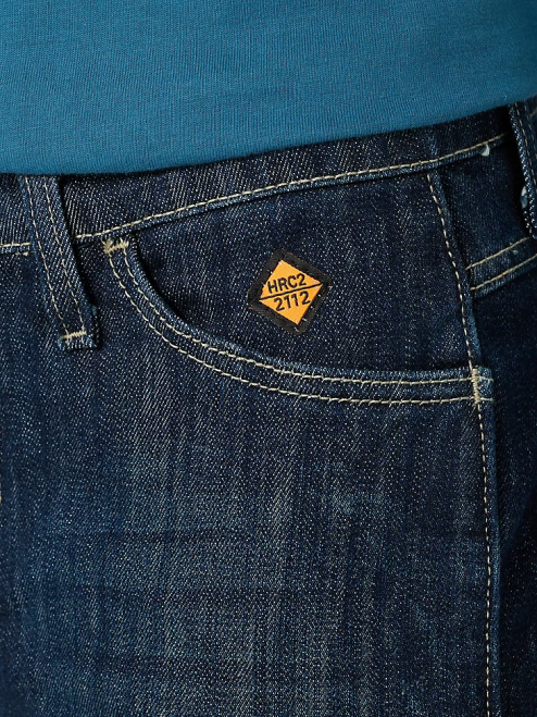 Wrangler Clothing Rinse Wash (10FRW10RN) Women FR Flame Resistant Mid-Rise Bootcut Jean 8V2H806