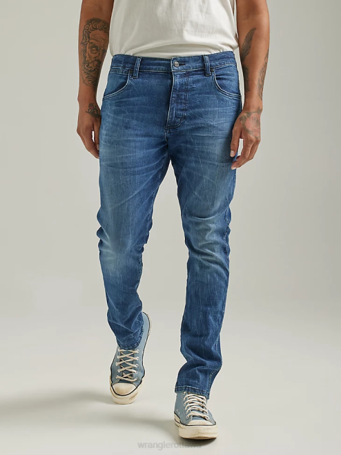 Wrangler Clothing Ripped Light Wash (112335468) Men Heritage Redding Loose Fit Jean 8V2H185