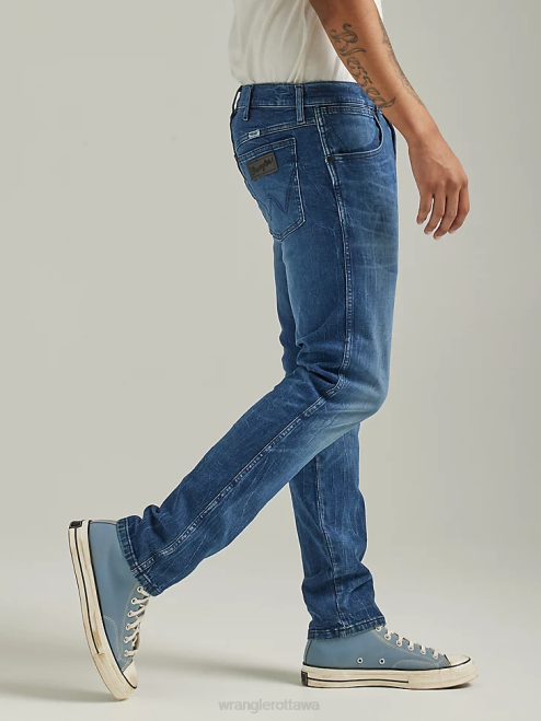 Wrangler Clothing Ripped Light Wash (112335468) Men Heritage Redding Loose Fit Jean 8V2H185