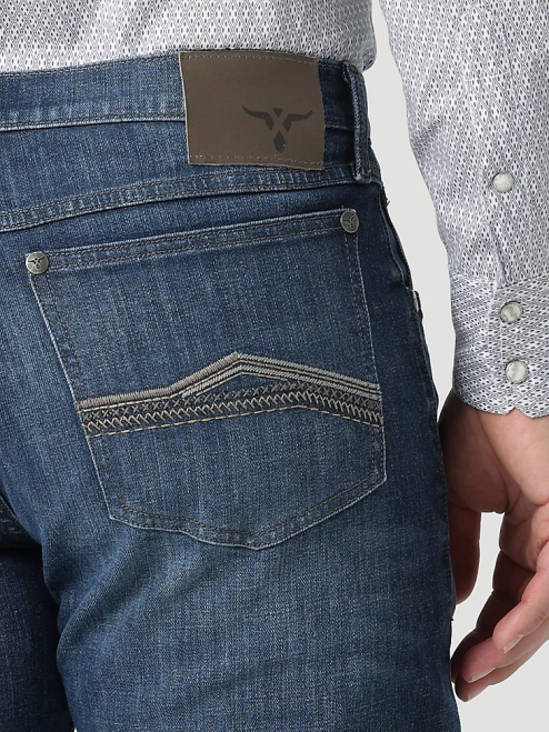 Wrangler Clothing Sable (112322494) Men 20X No 44 Slim Fit Straight Leg Jean 8V2H54