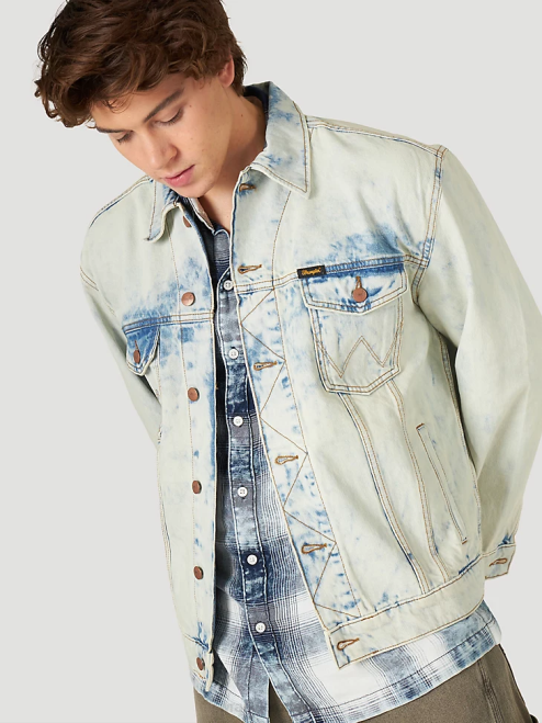 Wrangler Clothing Salt Water (112317432) Men Heritage Anti-Fit Jacket 8V2H620