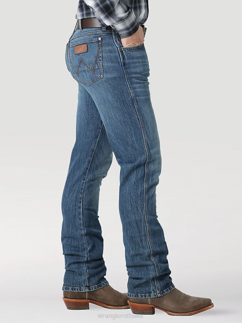 Wrangler Clothing Sawdust (112322491) Men Retro Slim Fit Straight Leg Jean 8V2H37