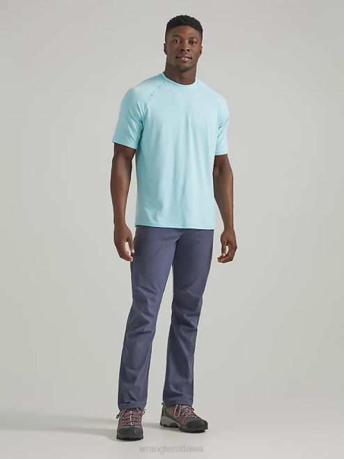 Wrangler Clothing Sky (112331266) Men ATG Performance Knit Shirt 8V2H291