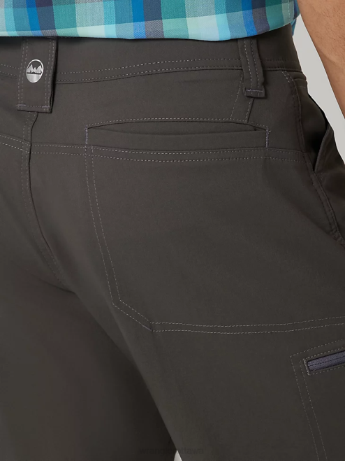 Wrangler Clothing Smoke (112336123) Men Outdoor Performance Utility Short 8V2H603
