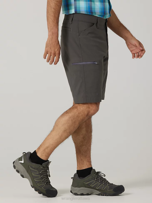 Wrangler Clothing Smoke (112336123) Men Outdoor Performance Utility Short 8V2H603