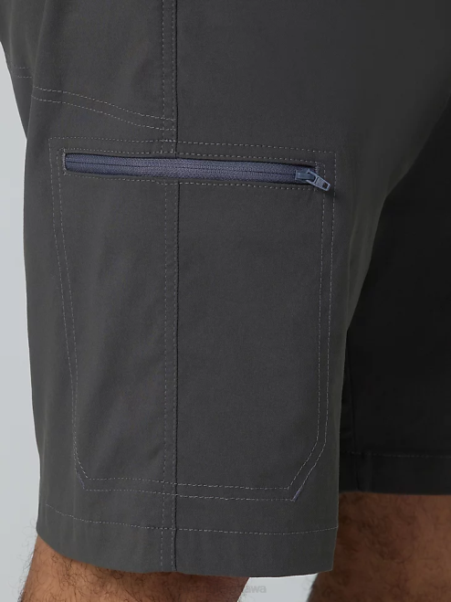 Wrangler Clothing Smoke (112336123) Men Outdoor Performance Utility Short 8V2H603