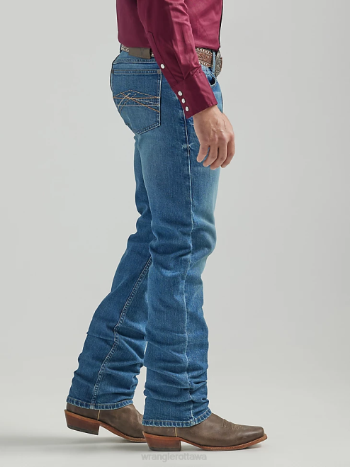 Wrangler Clothing Tobiano (112325783) Men 20X No 44 Slim Fit Straight Leg Jean 8V2H56