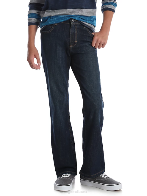 Wrangler Clothing Tobiano (112325802) Boys 20X No 44 Slim Fit Straight Leg Jean 8V2H976