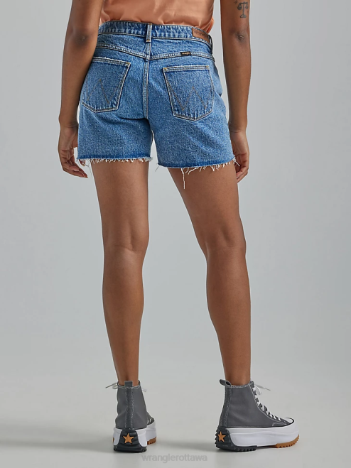 Wrangler Clothing Topaz (112333477) Women High Rise Mid Thigh Short 8V2H827