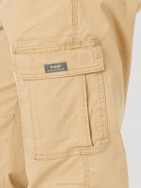 Wrangler Clothing Travertine (10ZM7ABTV) Men Authentics Relaxed Stretch Cargo Pant 8V2H234