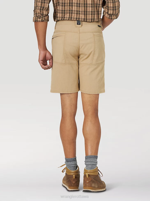 Wrangler Clothing Travertine (NS923TR) Men ATG Side Pocket Utility Short 8V2H608