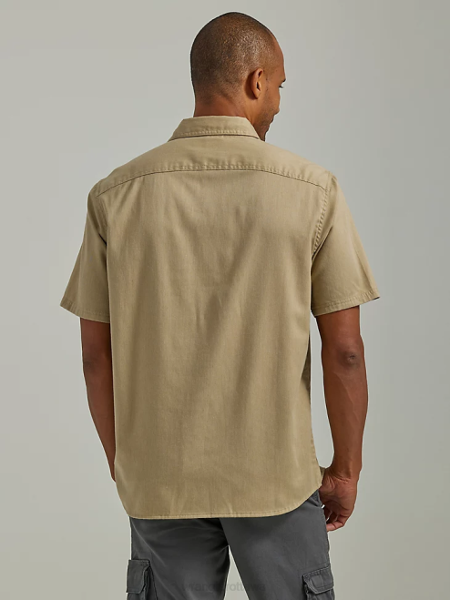 Wrangler Clothing Twill (112330683) Men Epic Soft Flex Shirt 8V2H354