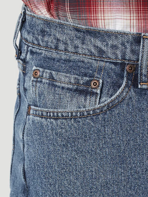 Wrangler Clothing Vintage Blue (10ZM100VG) Men Authentics Regular Fit Cotton Jean 8V2H152