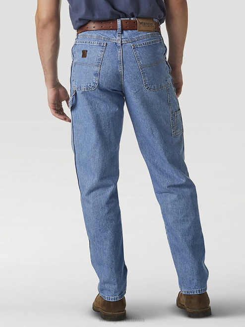 Wrangler Clothing Vintage Indigo (32001VI) Men Rugged Wear Carpenter Jean 8V2H162