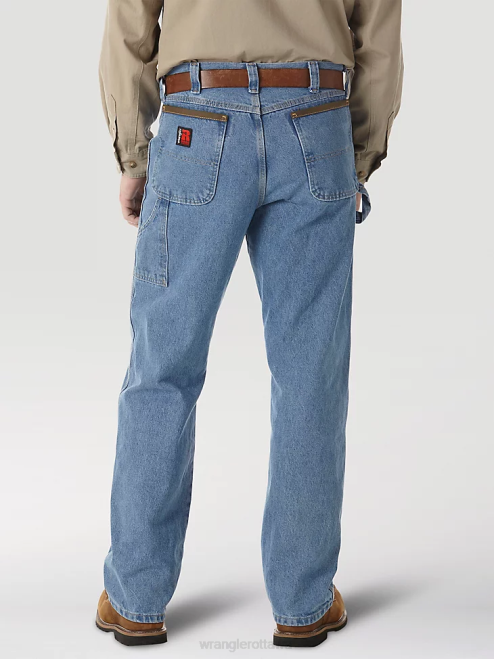 Wrangler Clothing Vintage Indigo (3W020VI) Men RIGGS Workwear Carpenter 8V2H157