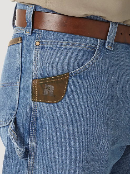 Wrangler Clothing Vintage Indigo (3W020VI) Men RIGGS Workwear Carpenter 8V2H157