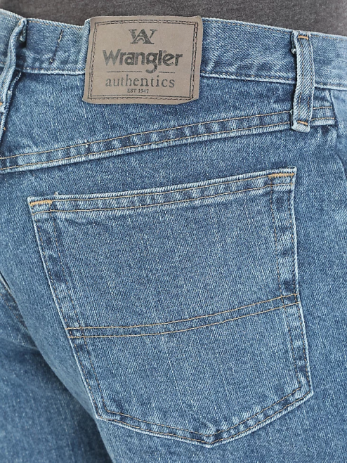 Wrangler Clothing Vintage Stone (10ZM200VS) Men Authentics Relaxed Fit Cotton Jean 8V2H111