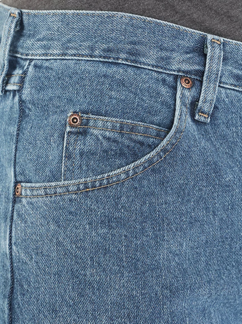 Wrangler Clothing Vintage Stone (10ZM200VS) Men Authentics Relaxed Fit Cotton Jean 8V2H111