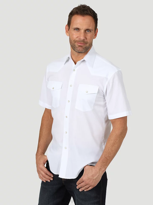 Wrangler Clothing Washed Black (112335452) Men Heritage Workshirt 8V2H474