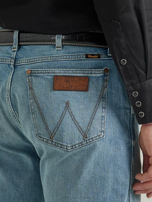 Wrangler Clothing Wild Bluff (112330383) Men The Retro Premium Jean Slim Straight 8V2H76