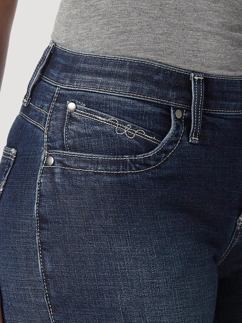 Wrangler Clothing Wild Streak (WRQ20WI) Women Ultimate Riding Jean Q-Baby 8V2H761