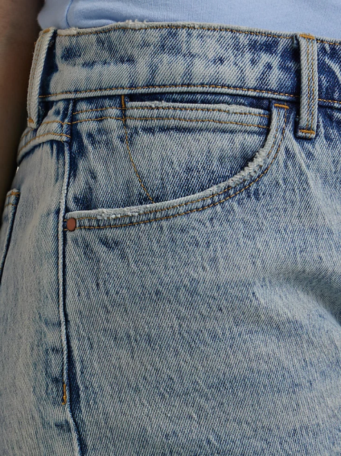 Wrangler Clothing Wildflower (112333497) Women Destructed Denim Roll Short 8V2H851