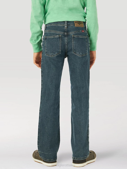 Wrangler Clothing Woodland (5WNBWWN) Boys Five Star Flex Bootcut Jean 8V2H959