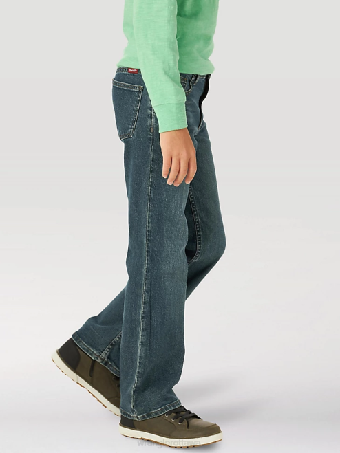 Wrangler Clothing Woodland (5WNBWWN) Boys Five Star Flex Bootcut Jean 8V2H959