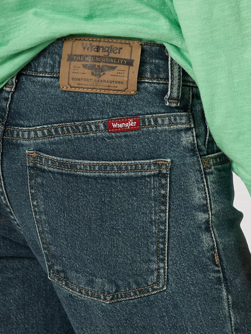 Wrangler Clothing Woodland (5WNBWWN) Boys Five Star Flex Bootcut Jean 8V2H959