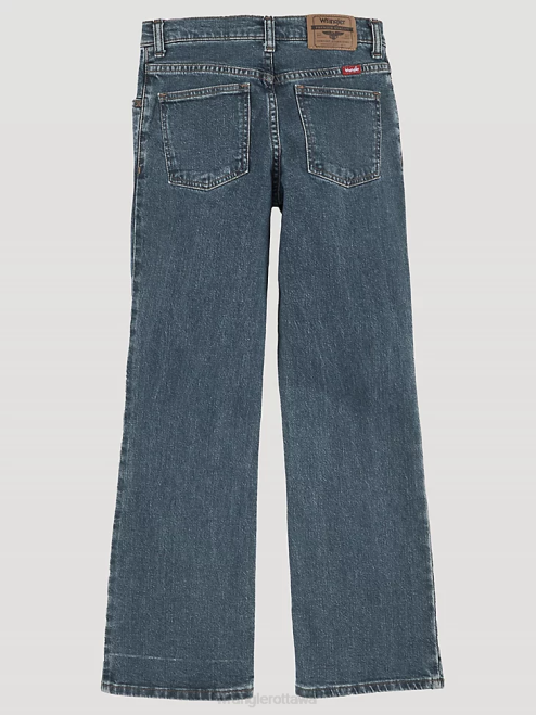 Wrangler Clothing Woodland (5WNBWWN) Boys Five Star Flex Bootcut Jean 8V2H959