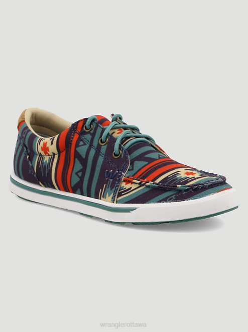 Wrangler Footwear Multi (112318571) Women Southwestern Print Low Top Sneaker 8V2H930