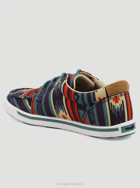 Wrangler Footwear Multi (112318571) Women Southwestern Print Low Top Sneaker 8V2H930