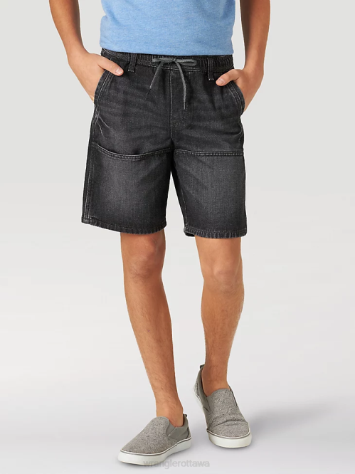 Clothing Black (112317194) Boys Wrangler Relaxed Fit Skater Short 8V2H1019