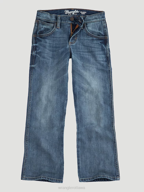 Wrangler Clothing Greeley (10JRT20GL) Boys Retro Bootcut Jean 8V2H975