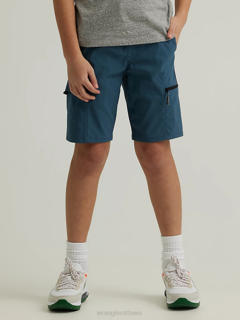 Wrangler Clothing Orion Blue (112336177) Boys Tech Short 8V2H1016