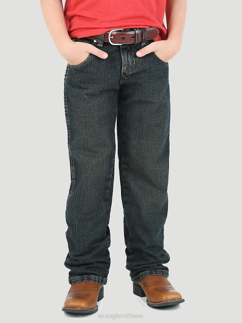 Wrangler Clothing Rolling River (BRT30RR) Boys Retro Straight Fit Jean 8V2H1000