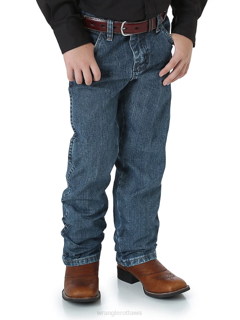 Wrangler Clothing Subtle Worn (13MWJSW) Boys Cowboy Cut Original Fit Jean 8V2H950