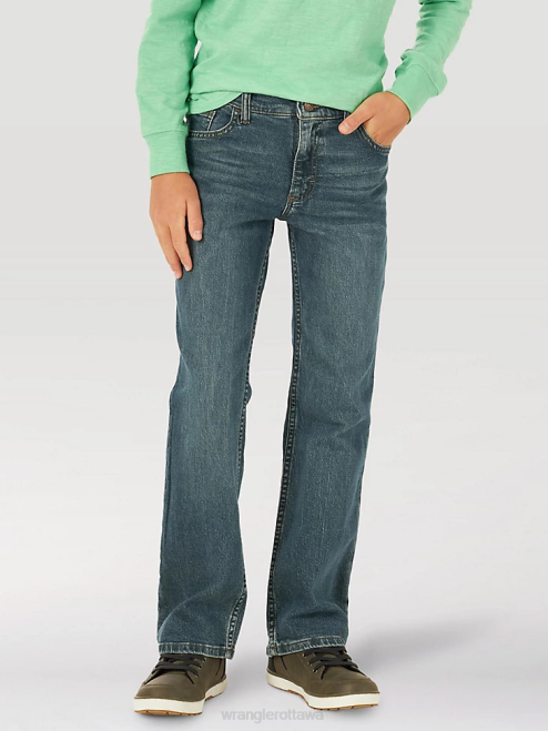 Wrangler Clothing Woodland (5WNBWWN) Boys Five Star Flex Bootcut Jean 8V2H959