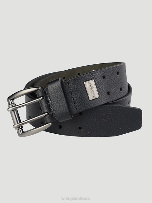 Wrangler Accessories Black (112347087) Men Perforated Belt 8V2H704