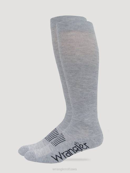 Wrangler Accessories Grey (SOC002G) Men Classic Boot Sock 8V2H725