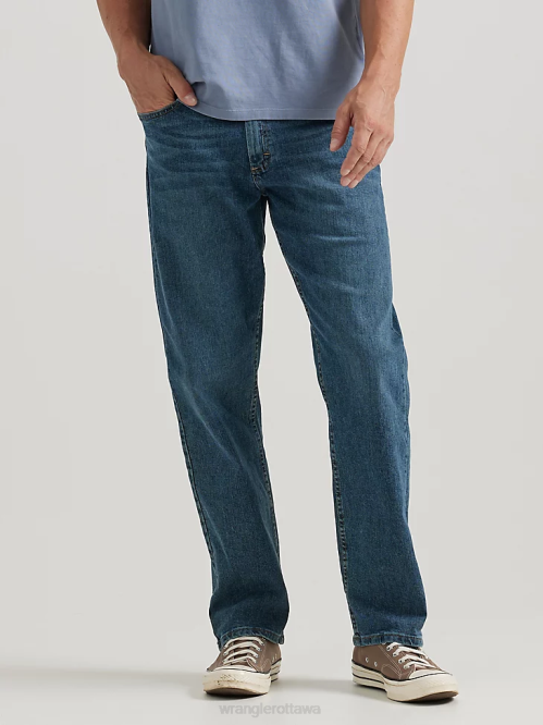 Clothing Smoke (ZM3CSSM) Men Wrangler Authentics Relaxed Fit Comfort Flex Jean 8V2H199