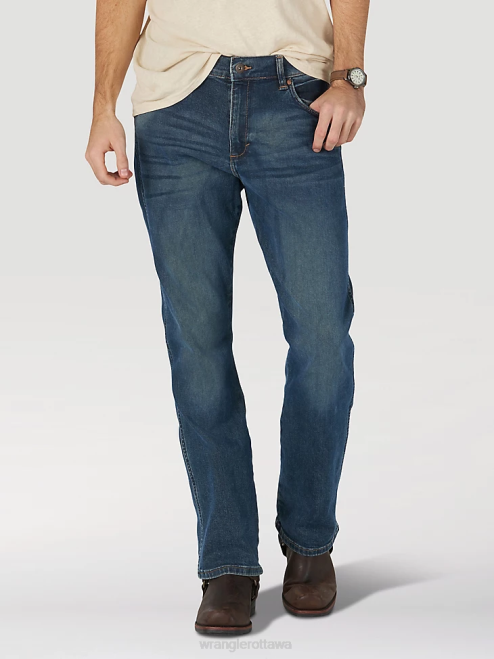Wrangler Clothing CR Wash (MGW77CR) Men Slim Fit Bootcut Jeans 8V2H183