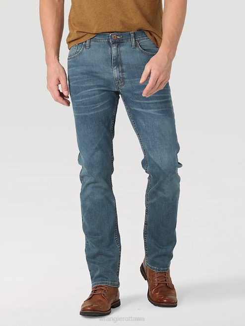 Wrangler Clothing Caplan (112326614) Men Free To Stretch Straight Fit Jean 8V2H155