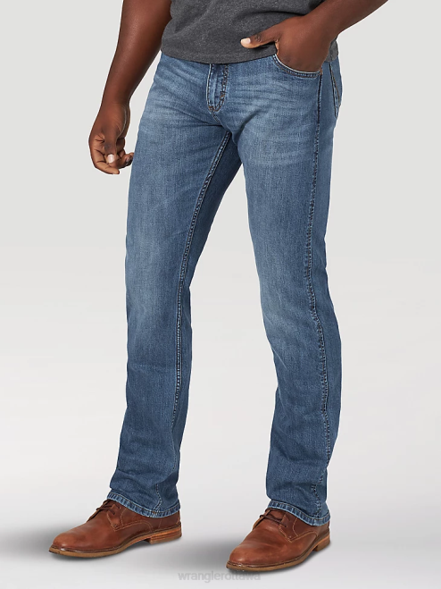 Wrangler Clothing Daniels (88MWZDN) Men Retro Slim Fit Straight Leg Jean 8V2H35