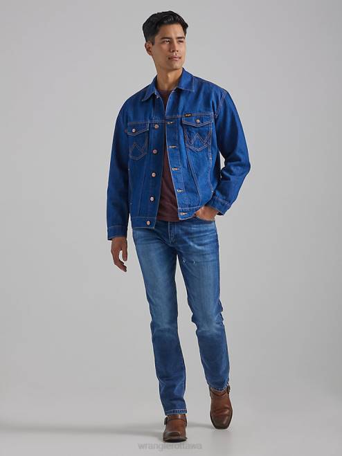 Wrangler Clothing Darkly Worn (112335474) Men Larston Slim Tapered Jean 8V2H59