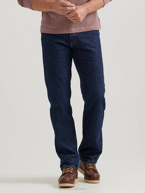 Wrangler Clothing Midnight Rinse (96501MR) Men Five Star Premium Denim Regular Fit Jean 8V2H93