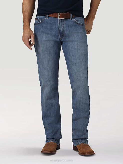 Wrangler Clothing Overcast (02MCWOR) Men 20X Active Flex Slim Fit Jean 8V2H118