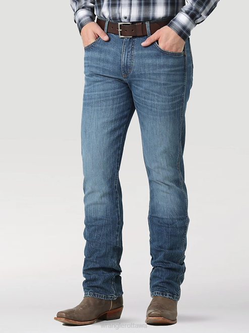 Wrangler Clothing Sawdust (112322491) Men Retro Slim Fit Straight Leg Jean 8V2H37